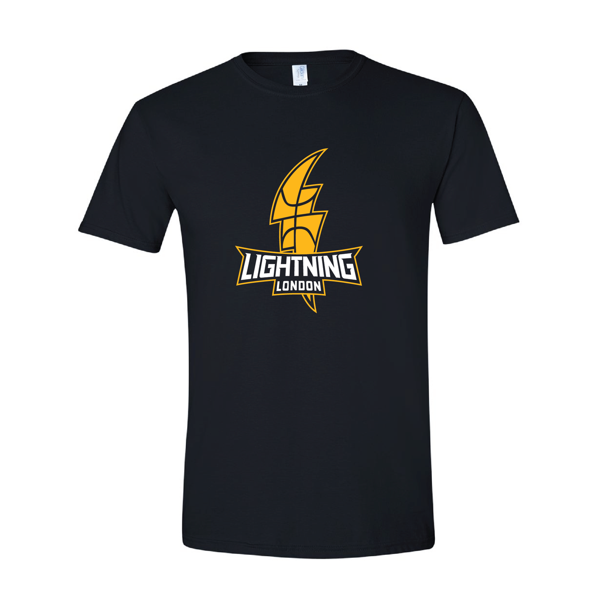 Adult 9.0 oz. Tee Shirt - Black – London Lightning Official